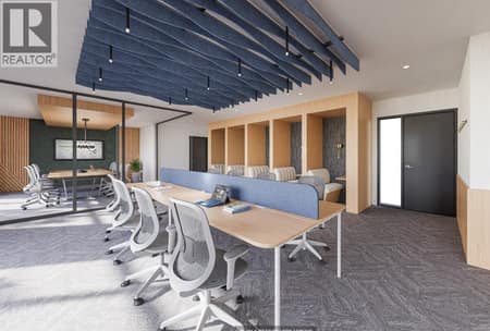 Coworking space Private and shared work stations Fully equipped private conference room Kitchenette and coffee bar Printing station at 1280 Sutherland Avenue Unit# 515, Springfield/Spall, Kelowna