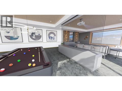 Pool Table and Bar top at 1280 Sutherland Avenue Unit# 515, Springfield/Spall, Kelowna