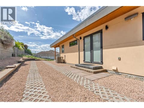 Back door entry at 3984 Finnerty Road, Wiltse/Valleyview, Penticton