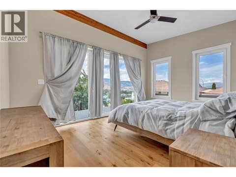 Primary Bedroom at 3984 Finnerty Road, Wiltse/Valleyview, Penticton