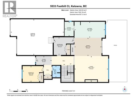 Main at 5533 Foothill Court, Kettle Valley, Kelowna