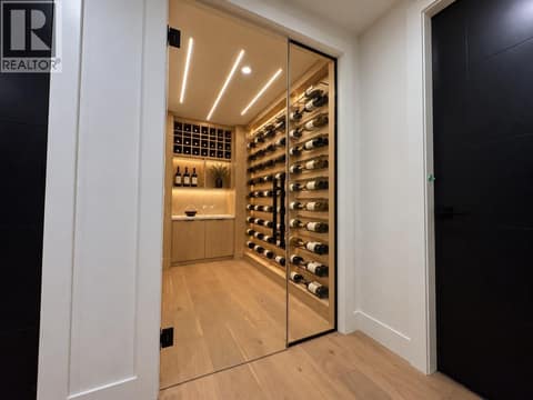 Wine cellar - Virtually staged. Furniture and décor have been digitally added. at 5533 Foothill Court, Kettle Valley, Kelowna