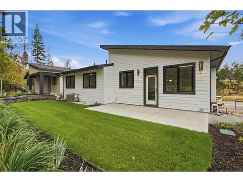 Backyard at 491 Clifton Road N, Glenmore, Kelowna