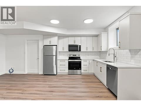 Suite Kitchen at 491 Clifton Road N, Glenmore, Kelowna