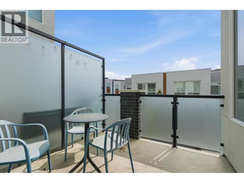 Similar too - Patio with BBQ Hookup at 610 Academy Way Unit# 117, University District, Kelowna