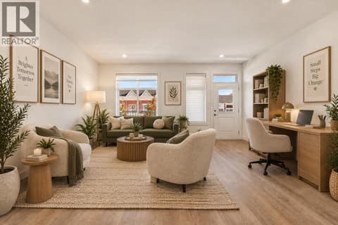 Virtually Staged - Live/Work Option at 5300 Main Street Unit# 117, Kettle Valley, Kelowna