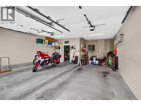 2+ Oversized heated Garage Two Doors Storage high ceilings at 9700 Santina Road Unit# 14, Lake Country North West
