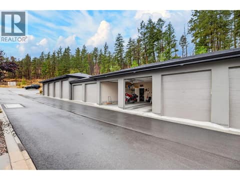 Detached 2+ Car Garage high ceilings heated at 9700 Santina Road Unit# 14, Lake Country North West