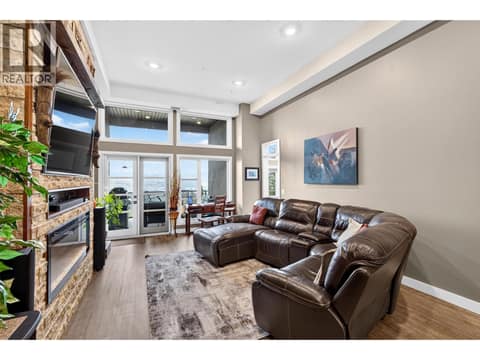 Large Open Concept Living Room at 9700 Santina Road Unit# 14, Lake Country North West
