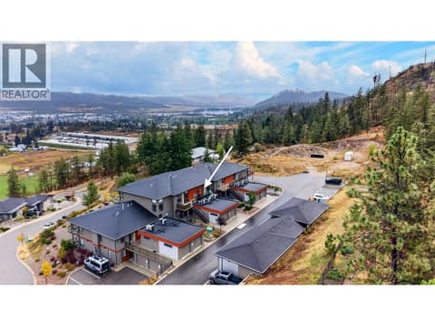 Top Floor 2 Bed Town home with Valley Views 2+ Car Garage at 9700 Santina Road Unit# 14, Lake Country North West