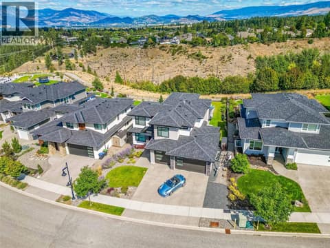 Ariel View of your new home at 1528 FAWN RUN Drive, Upper Mission, Kelowna