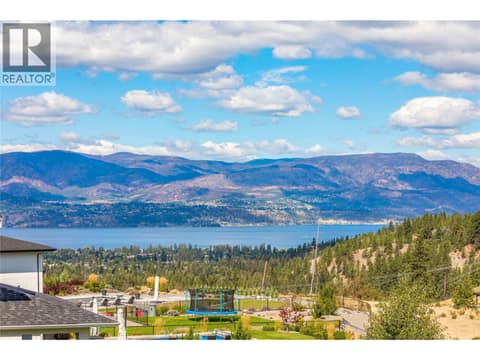 Your lake views from the Upper Deck area at 1528 FAWN RUN Drive, Upper Mission, Kelowna