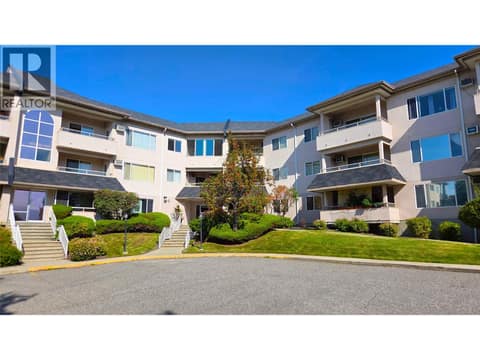 Building Entrance at 255 Aurora Crescent Unit# 204, Rutland North, Kelowna