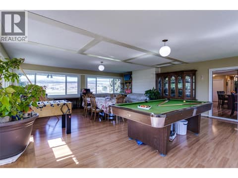 Games Room at 4781 Old Vernon Road, Ellison, Kelowna