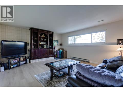 Lower Rec Room at 4781 Old Vernon Road, Ellison, Kelowna