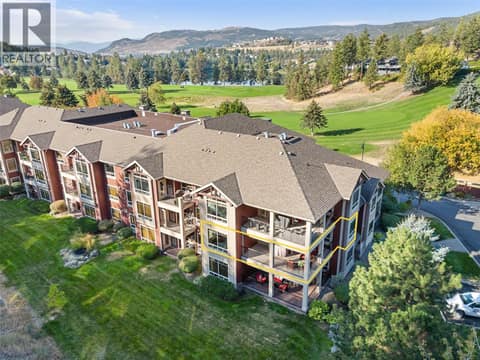 Quiet side of the building in the quiet end of the strata! at 2780 Auburn Road Unit# 203, Shannon Lake, West Kelowna