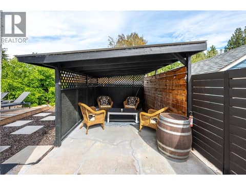 Carport/patio. at 637 Alexander Avenue, Main North, Penticton