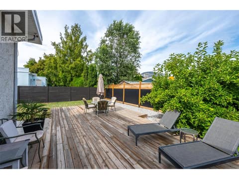 Deck. at 637 Alexander Avenue, Main North, Penticton