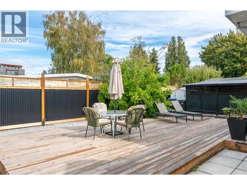 Deck. at 637 Alexander Avenue, Main North, Penticton
