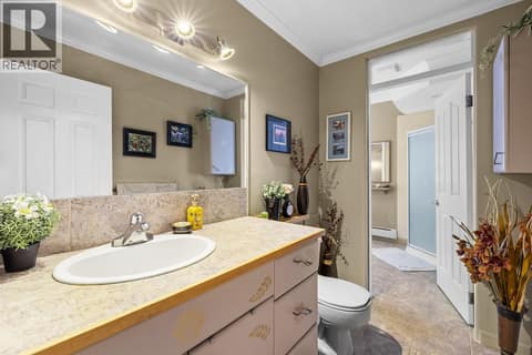 Bathroom on main floor at 3219 Sagebrush Court, Shannon Lake, West Kelowna
