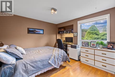 Bedroom on main floor at 3219 Sagebrush Court, Shannon Lake, West Kelowna