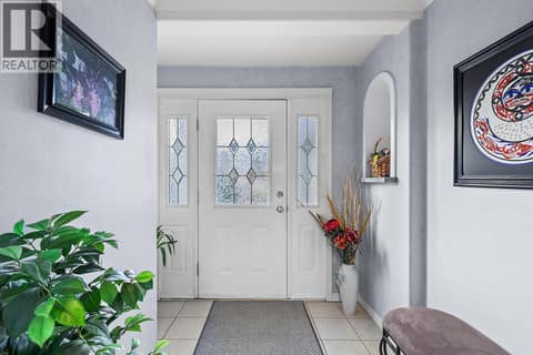 Entry way at 3219 Sagebrush Court, Shannon Lake, West Kelowna