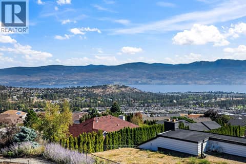Lake views off deck at 3219 Sagebrush Court, Shannon Lake, West Kelowna