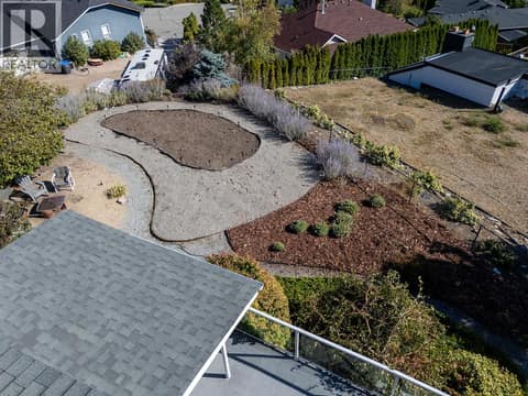 Pool size yard at 3219 Sagebrush Court, Shannon Lake, West Kelowna
