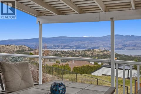 Views of lake and Mission Hill winery! at 3219 Sagebrush Court, Shannon Lake, West Kelowna