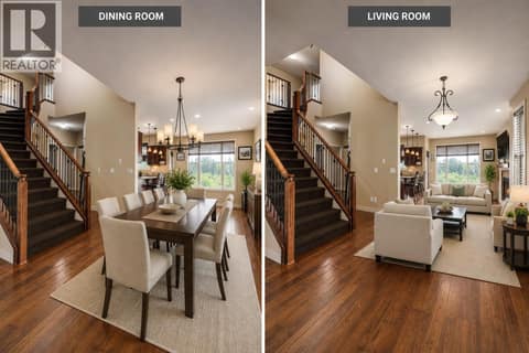 Virtual staging of DR at 1377 Glenview Avenue, Glenmore, Kelowna