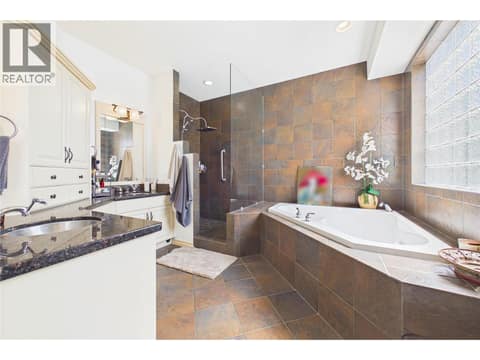 5 pce Ensuite Bathroom at 1950 Capistrano Drive Unit# 108, University District, Kelowna