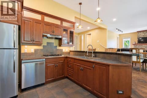 Kitchen Down at 1950 Capistrano Drive Unit# 108, University District, Kelowna