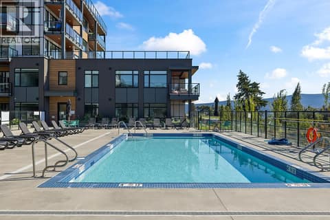 Outdoor Pool at 2780 Olalla Road Unit# 107, Lakeview Heights, West Kelowna