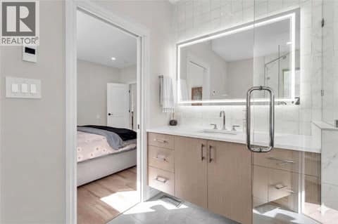 Fog-free mirror with backlighting at 1113 Mt Fosthall Drive, Middleton Mountain Vernon