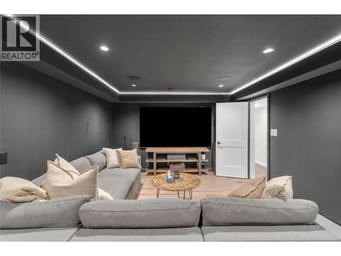 Surround sound & ambient lighting at 1113 Mt Fosthall Drive, Middleton Mountain Vernon