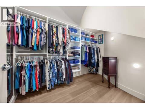 2nd primary walk in closet at 2442 Bella Vista Street, Black Mountain, Kelowna