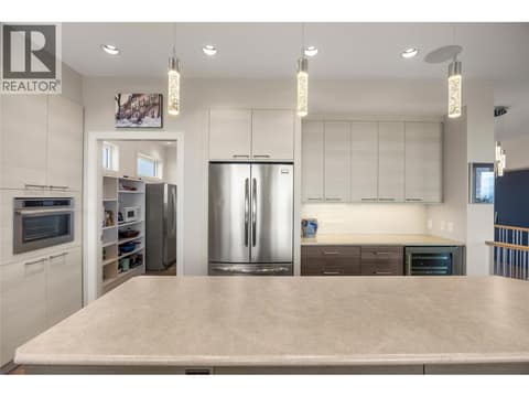 Bonus wine fridge! at 2442 Bella Vista Street, Black Mountain, Kelowna