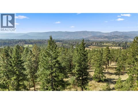 View from the backyard at 2442 Bella Vista Street, Black Mountain, Kelowna