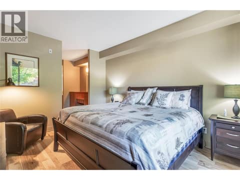 Primary Bedroom at 446 WEST Avenue Unit# 102, Kelowna South