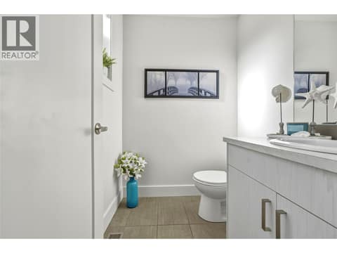 Powder Room at 933 Mt Robson Place Unit# 25, Middleton Mountain Vernon