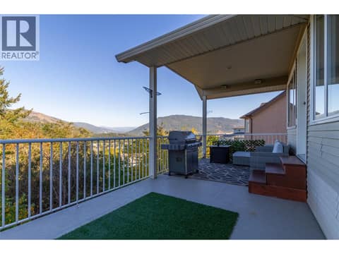 Top level balcony at 110 Red Rock Crescent, Enderby / Grindrod