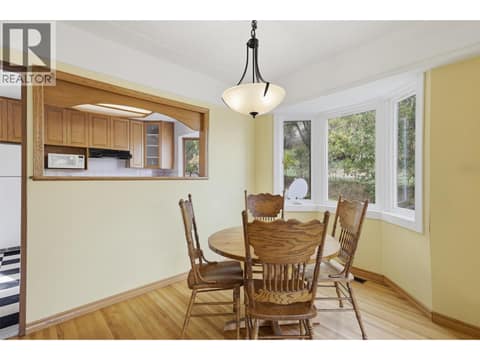 Dining Area at 211 CONNAUGHT Road, South Kamloops