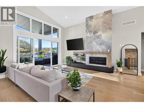 Living Room at 887 Loseth Drive, Black Mountain, Kelowna