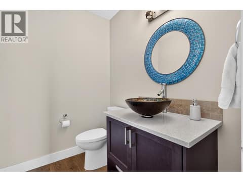 Main floor half bath at 2425 Tallus Heights Drive, Shannon Lake, West Kelowna