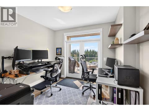 Office on the main floor at 2425 Tallus Heights Drive, Shannon Lake, West Kelowna