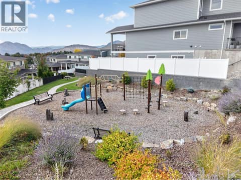 Family friendly neighborhood, with a park steps from your house at 2400 Hawks Boulevard, Westbank Centre, West Kelowna