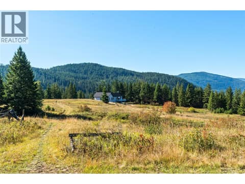 View to Second Residence at 59 Rawlings Lake Road, Lumby Valley