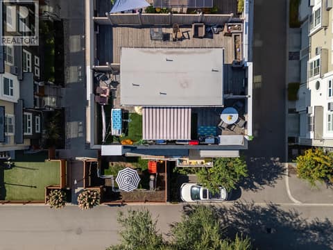 Aerial View of Home at 1851 Ambrosi Road Unit# 11, Springfield/Spall, Kelowna
