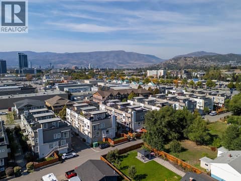 Aerial View of Neighbourhood at 1851 Ambrosi Road Unit# 11, Springfield/Spall, Kelowna