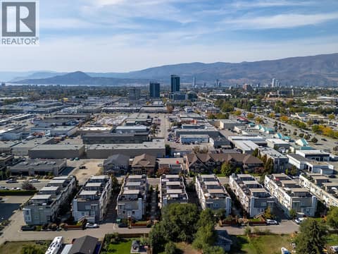 Aerial View of Neighbourhood at 1851 Ambrosi Road Unit# 11, Springfield/Spall, Kelowna